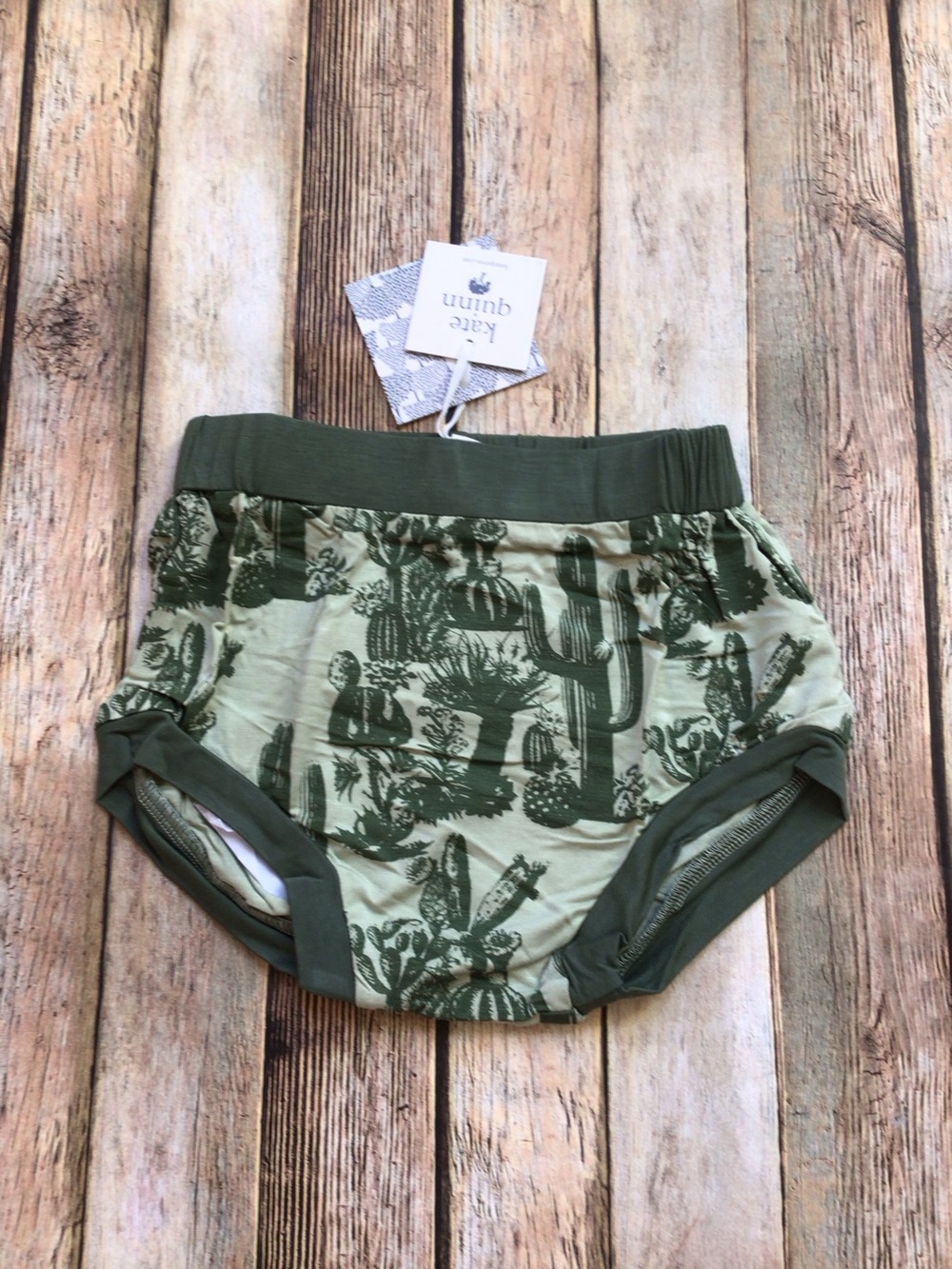 NWT Kate Quinn Bamboo Cactus Sport Bloomer
